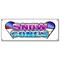 Signmission Snow Cones Banner Heavy Duty 13 Oz Vinyl with Grommets Single Sided B-Snow Cones - alternate 1